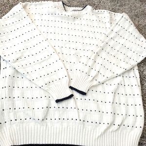 Vintage Cape Isle Knitters Men's Sweater- XL